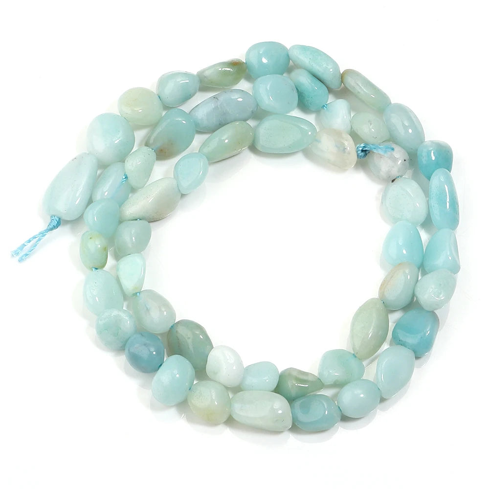 5-10mm Natural Irregular Stone Beads Agates Opal Jade Loose Spacer Beads For Making Jewelry DIY Bracelets Necklace Accessories