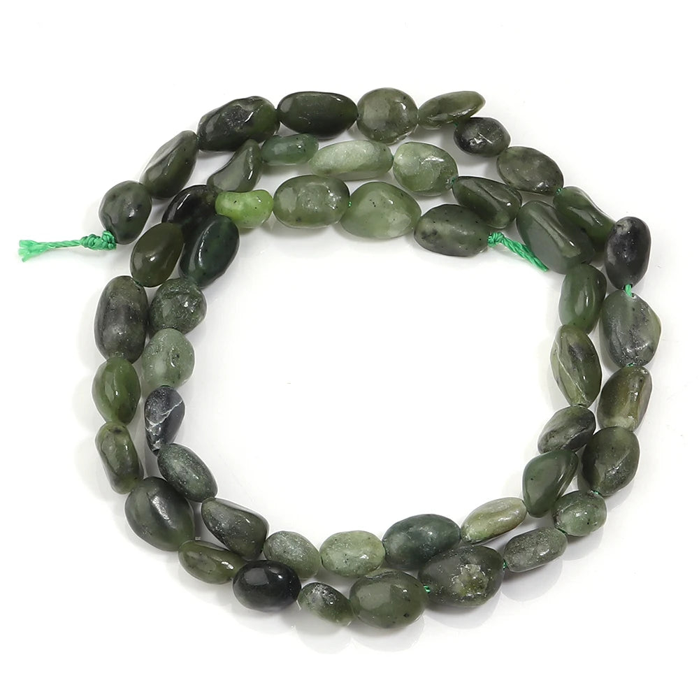 5-10mm Natural Irregular Stone Beads Agates Opal Jade Loose Spacer Beads For Making Jewelry DIY Bracelets Necklace Accessories