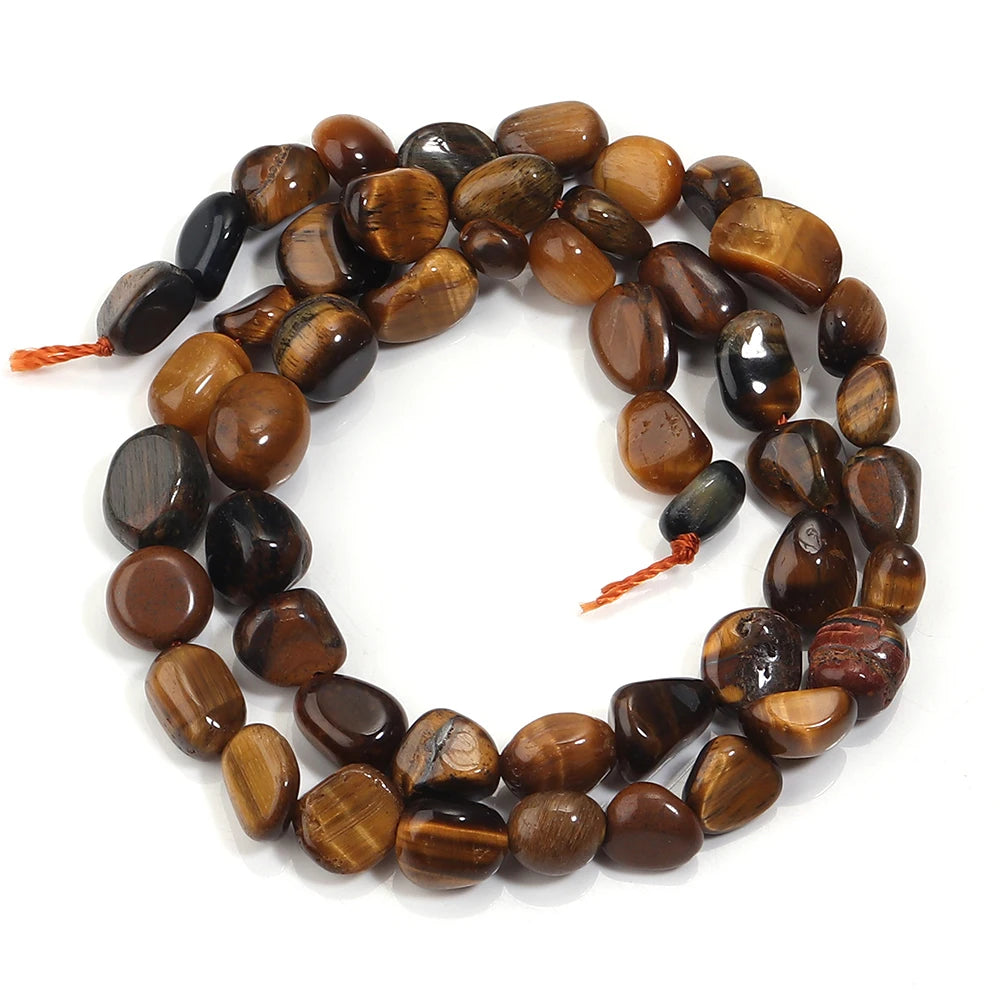 5-10mm Natural Irregular Stone Beads Agates Opal Jade Loose Spacer Beads For Making Jewelry DIY Bracelets Necklace Accessories
