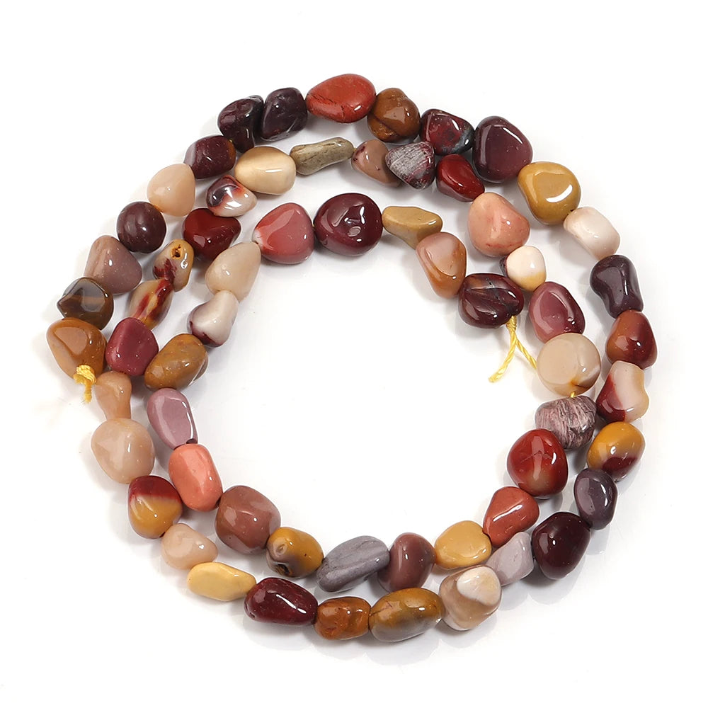 5-10mm Natural Irregular Stone Beads Agates Opal Jade Loose Spacer Beads For Making Jewelry DIY Bracelets Necklace Accessories
