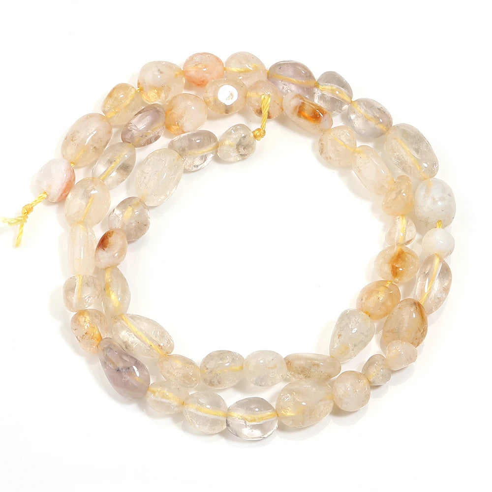 5-10mm Natural Irregular Stone Beads Agates Opal Jade Loose Spacer Beads For Making Jewelry DIY Bracelets Necklace Accessories