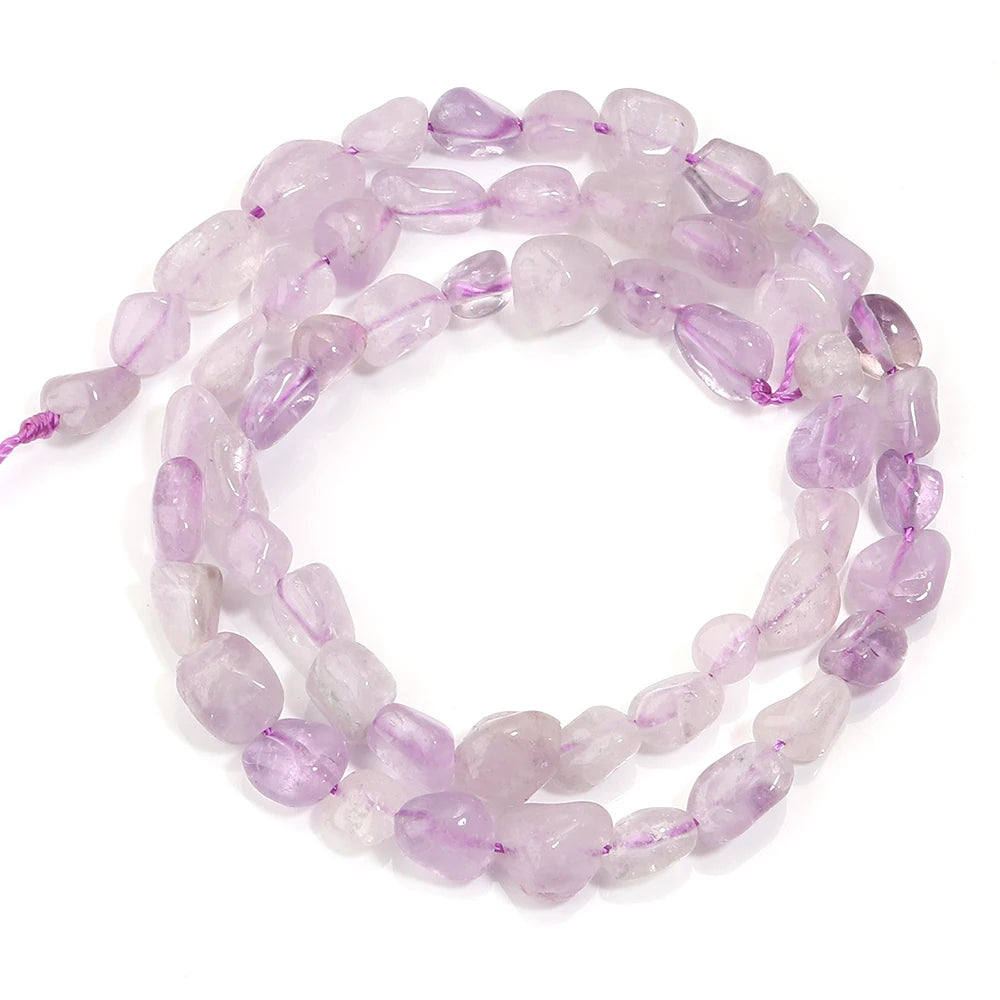 5-10mm Natural Irregular Stone Beads Agates Opal Jade Loose Spacer Beads For Making Jewelry DIY Bracelets Necklace Accessories
