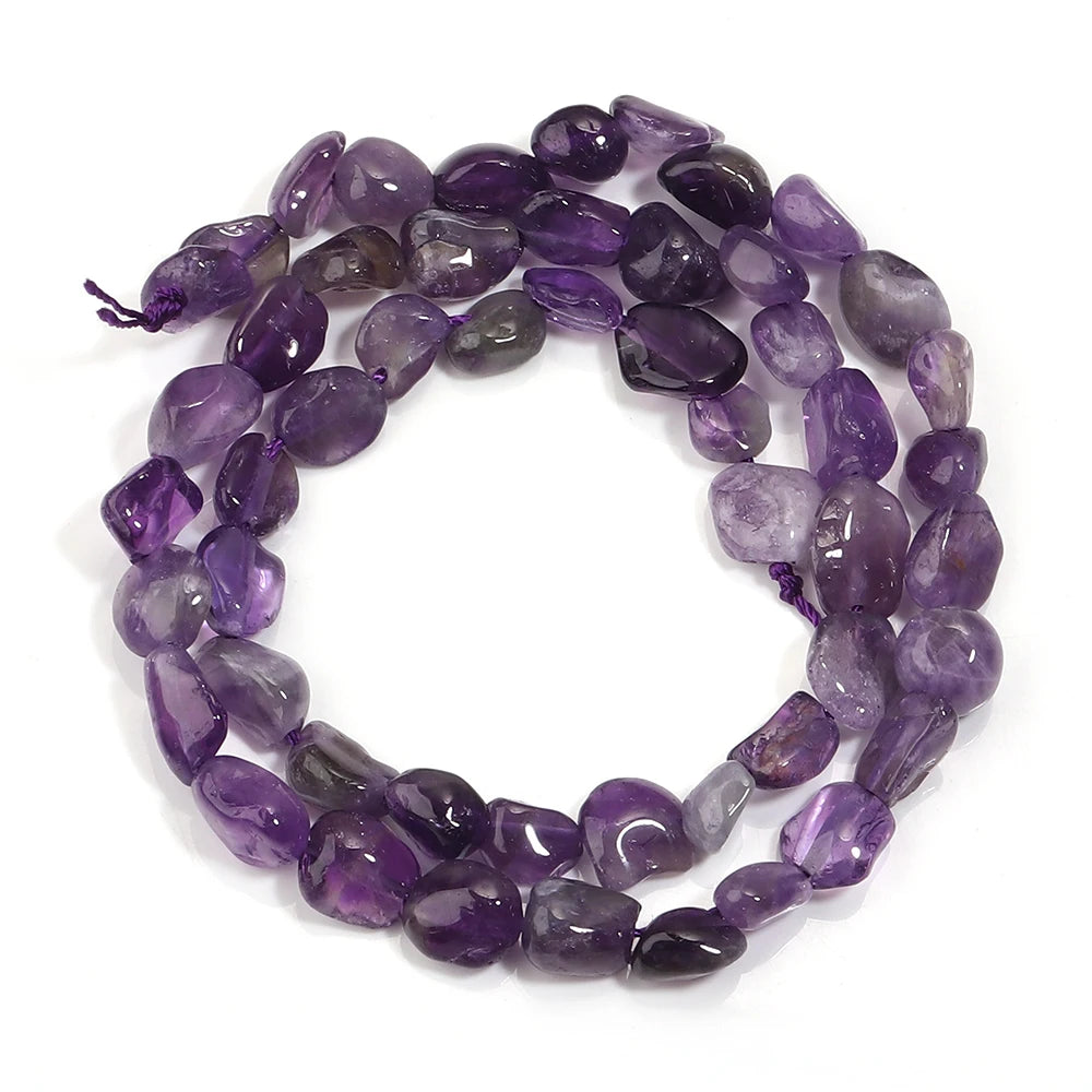 5-10mm Natural Irregular Stone Beads Agates Opal Jade Loose Spacer Beads For Making Jewelry DIY Bracelets Necklace Accessories