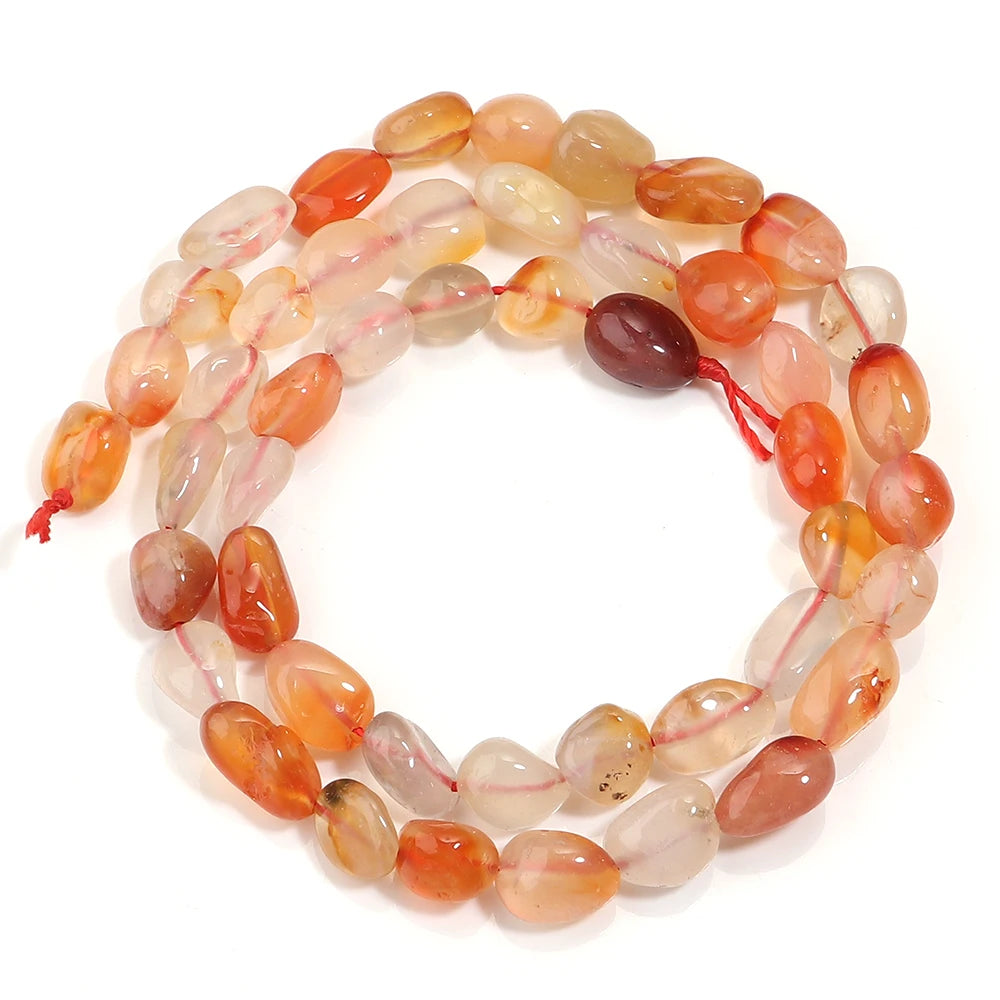 5-10mm Natural Irregular Stone Beads Agates Opal Jade Loose Spacer Beads For Making Jewelry DIY Bracelets Necklace Accessories