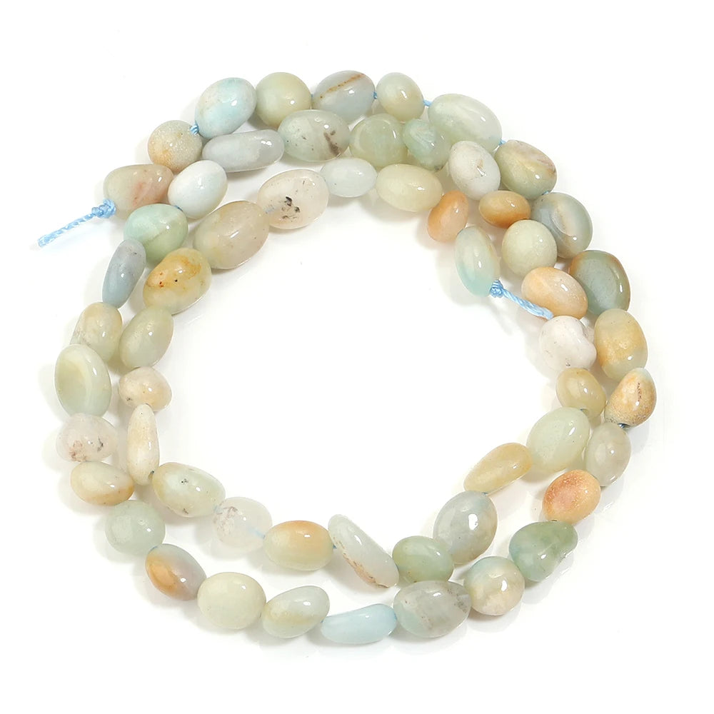 5-10mm Natural Irregular Stone Beads Agates Opal Jade Loose Spacer Beads For Making Jewelry DIY Bracelets Necklace Accessories